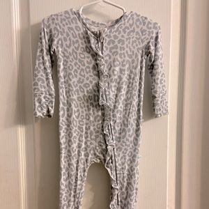 Posh Peanut Ruffled Footie